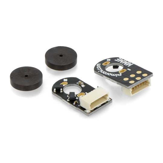 Мікрометалевий енкодер двигуна - магнітний енкодер для мікродвигунів - бічний - 2 шт. - Pimoroni PIM605