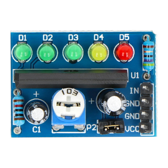 Індикатор заряду акумулятора та рівня звуку - KA2284