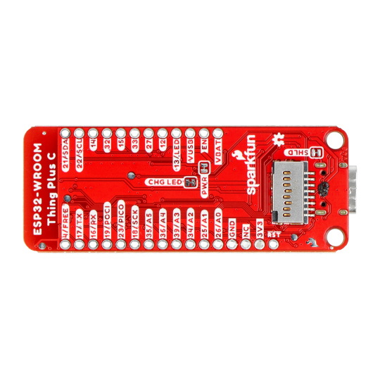 SparkFun Thing Plus - ESP32 WROOM - з WiFi та Bluetooth зв'язком - USB-C - SparkFun WRL-20168