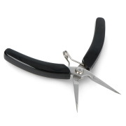Szczypce wydłużone odgięte AX105 130mm