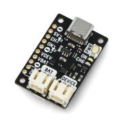 LiPo Amigo Pro - moduł ładujący do akumulatorów Li-Pol i Li-Ion poprzez USB C - Pimoroni PIM612