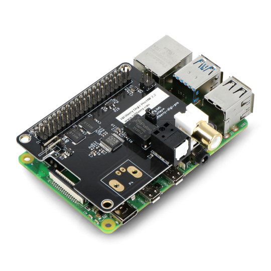 HiFiBerry Digi2 Pro 2.2 - звукова карта для Raspberry Pi 4B/3B+/3/2/B+/A+/Zero