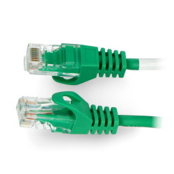 Przewód sieciowy Lanberg Ethernet Patchcord UTP 5e 0,25m - zielony