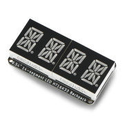 Wyświetlacz alfanumeryczny 0,54'' 4-znakowy - czerwony - STEMMA QT / Qwiic - Adafruit 1911