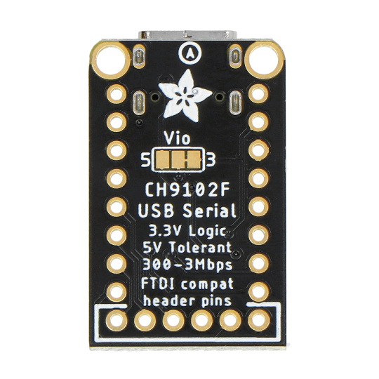 WCH CH9102F Friend - конвертер USB-UART з роз'ємом USB Type C - Adafruit 5568