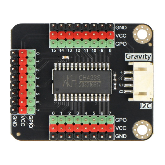 Gravity - Розширювач контактів I2C CH423 - 24 введення/виведення - DFRobot DFR0979