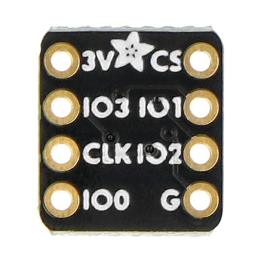 Модуль флеш-пам'яті - QSPI DIP - W25Q64JVSSIQ - 64 МБ / 8 МБ - Adafruit 5633