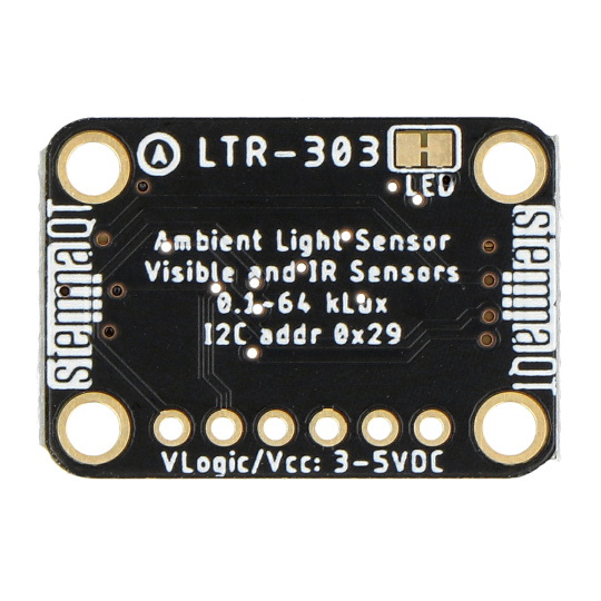 Датчик интенсивности света LTR-303 - STEMMA QT / Qwiic - Adafruit 5610