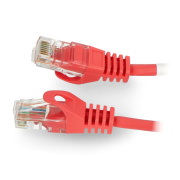 Przewód, kabel sieciowy Lanberg Ethernet Patchcord UTP 6 2m - czerwony