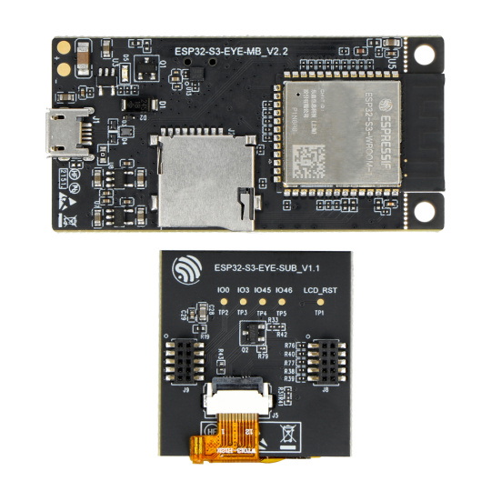ESP32-S3-EYE - модуль WiFi + Bluetooth з 2-мегапіксельною камерою та 1,3-дюймовим РК-екраном