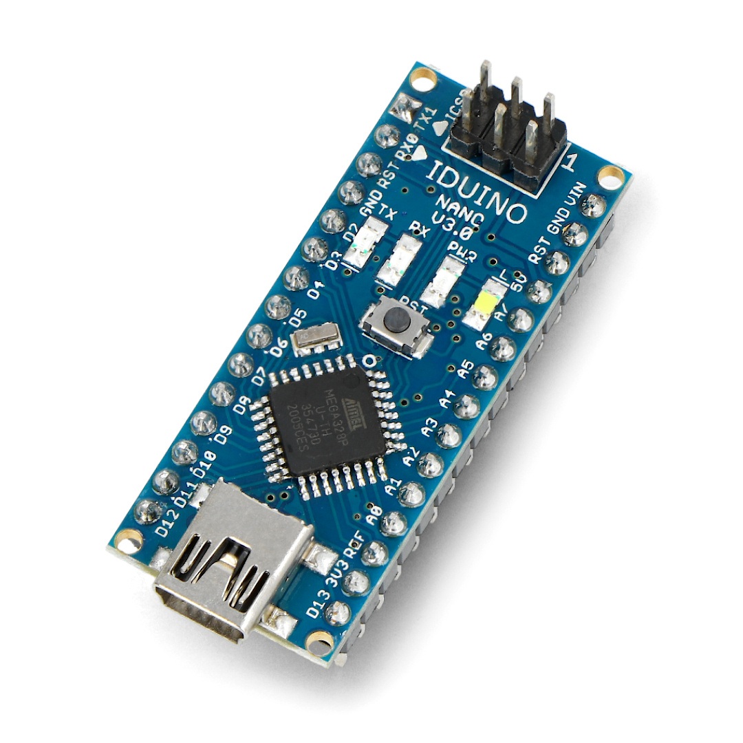 Iduino Nano - kompatybilny z Arduino + przewód USB