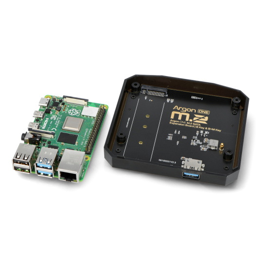 Плата расширения Argon ONE M.2 SATA для Raspberry Pi 4B