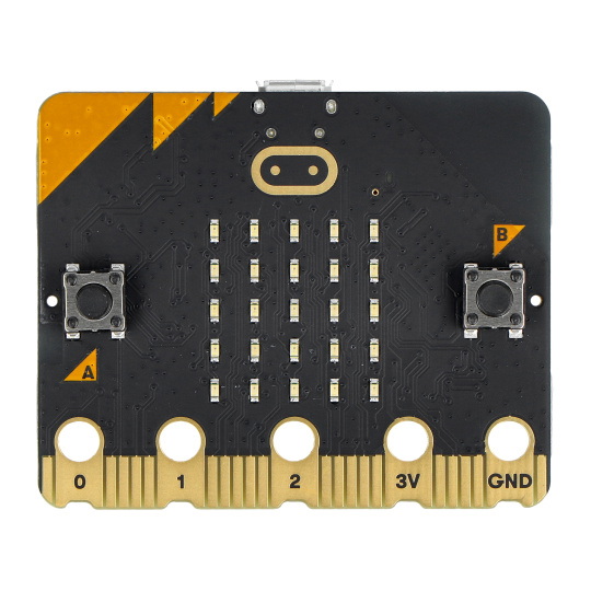 BBC micro:bit 2 GO - навчальний модуль, Cortex M4, акселерометр, Bluetooth, LED 5x5 + аксесуари