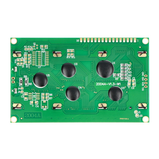 РК-дисплей 4x20 символів зеленого кольору - justPi