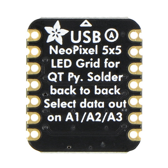 Доповнення NeoPixel Grid BFF - матричний дисплей 5x5 RGB LED - для QT Py та Xiao - Adafruit 5646