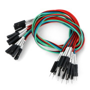 Gravity - zestaw przewodów połączeniowych I2C/UART- żeńsko-męskie - 30cm - 5szt. - DFRobot FIT0916-MF