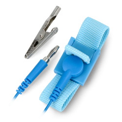 Opaska uziemiająca na rękę...