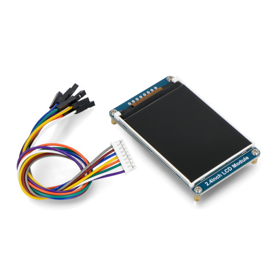 2.4-дюймовий IPS РК-дисплей 240x320 пікселів - SPI - 65K RGB - для Raspberry Pi, Arduino, STM32 - Waveshare 18366