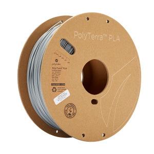 Polymaker PolyTerra PLA 1,75mm, 1kg - Fossil Grey