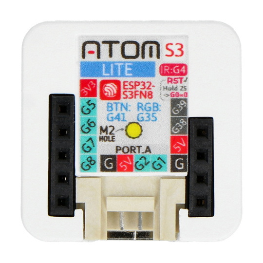Комплект розробки AtomS3 Lite - ESP32S3 - Комплект розробки - M5Stack C124