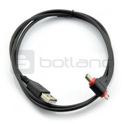 Przewód USB 2w1 microUSB / miniUSB Goobay - 1 m
