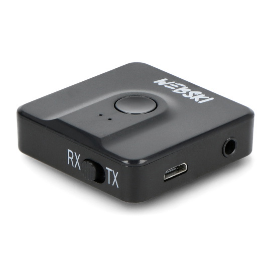 Двосторонній адаптер/передавач Cube 2-в-1 - бездротовий - Bluetooth - RCC02 Webski