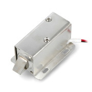 Elektrozamek - elektromagnes z wysuwanym bolcem 24V