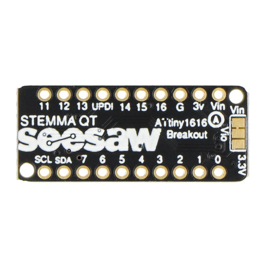 Розширювач ATtiny1616 - розширення для Arduino - з роз'ємами - STEMMA QT / Qwiic - Adafruit 5690