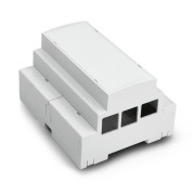 Obudowa modułowa Kradex IOT.ZD1006-Pi3J ABS V0 na szynę DIN - do Raspberry Pi 3B/3B+ - 107x90x65mm - jasnoszara