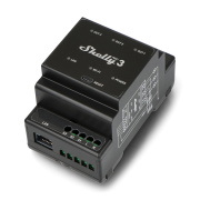 Shelly Pro 3 - 3-kanałowy sterownik WiFi 230V - aplikacja Android/iOS