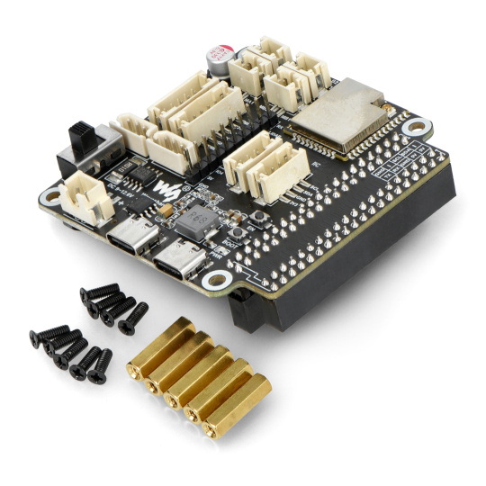 Загальна плата водія - багатофункціональний контролер робота - ESP32 - WiFi, Bluetooth, ESP-NOW - Waveshare 23730