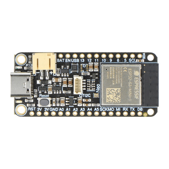 Модуль Feather ESP32-S3 с реверсом и TFT-дисплеем - WiFi-модуль - 4 МБ флэш-памяти, 2 МБ PSRAM - Совместим с Arduino - Adafruit 56