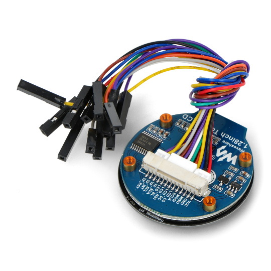 Сенсорний РК-дисплей IPS 1,28 дюйма, 240x240 пікселів - круглий - Waveshare 24155