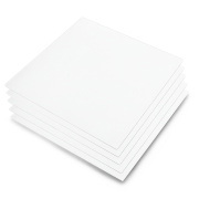 Plexi mrożona satynowa - biała - 3mm - 200x200mm - 5szt.