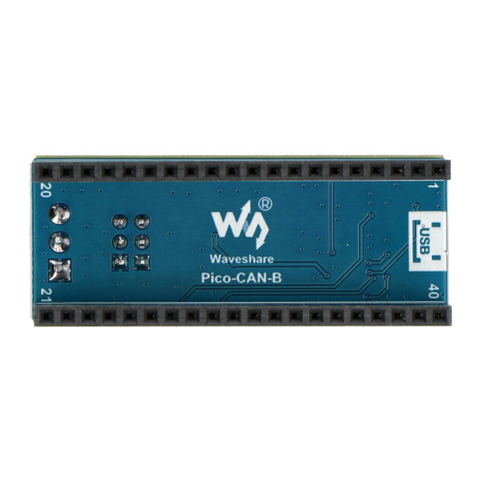 Шилд CAN-шини для Raspberry Pi Pico - Waveshare 23775