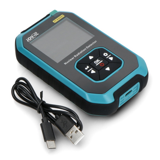 Лічильник Гейгера - вимірювач бета-, гамма-, рентгенівського випромінювання - Joy-it JT-RAD01