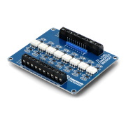 Jednokierunkowy konwerter poziomów logicznych - 8-kanałowy z izolacją - SB Components SKU24094