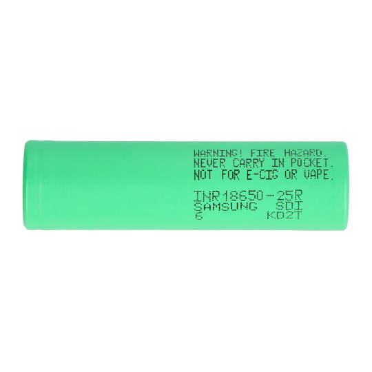 Cell 18650 Li-ion Samsung INR18650-25R 2500mAh 20A