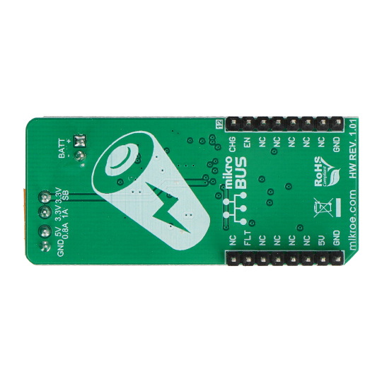 BATT-MAN Click - Керування живленням - LTC3586 - Mikroe MIKRO-2901