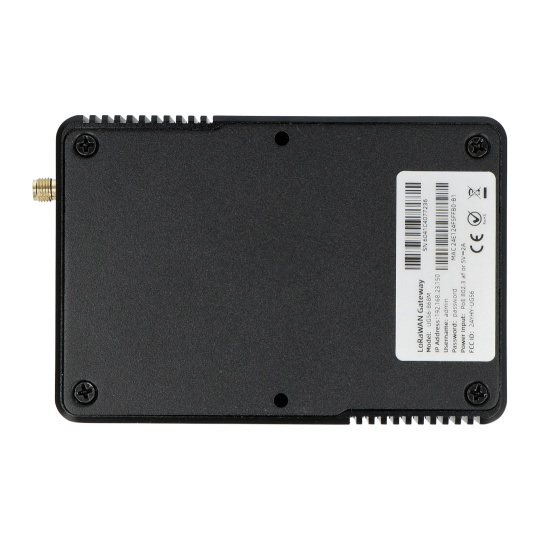 Центральний блок Wi-Fi/Ethernet LoRaWAN - чорний - Milesight UG56-868M