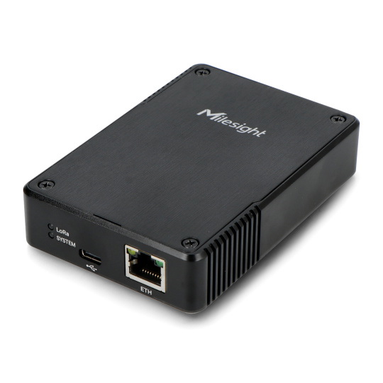 Центральний блок Wi-Fi/Ethernet LoRaWAN - чорний - Milesight UG56-868M