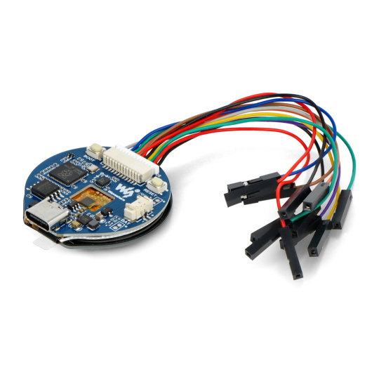 1,28-дюймовий круглий IPS РК-дисплей 240x240 пікселів - RP2040, 6-осьовий сенсор - Waveshare 24580