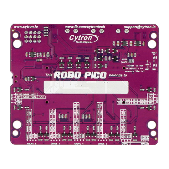 Robo Pico - плата розширення для Raspberry Pi Pico та Pico W - Cytron