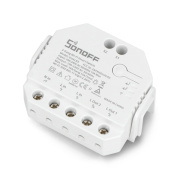 Sonoff Dual R3 - podwójny przełącznik przekaźnik WiFi z pomiarem mocy - sterownik rolet