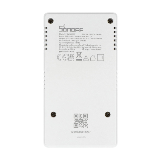 Sonoff Pow Elite - 230V WiFi реле з вимірюванням енергії