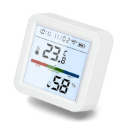 Inteligentny czujnik temperatury i wilgotności ZigBee - z wyświetlaczem LCD - Tuya Smart Life - Remotronix ZTHS5
