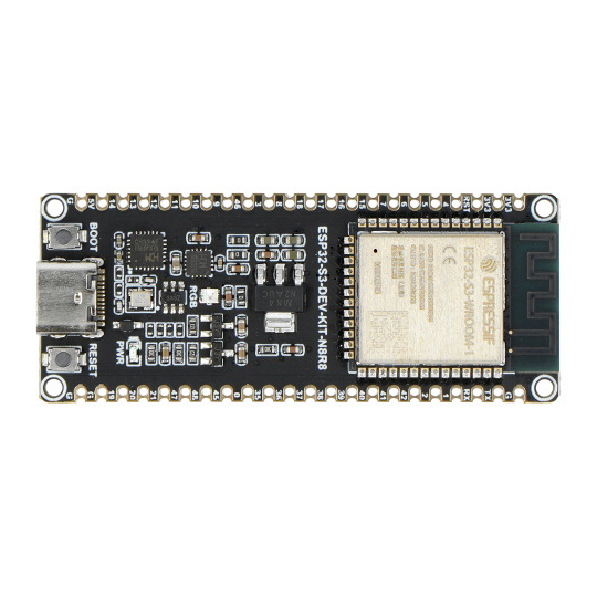 ESP32-S3-DEV-KIT-N8R8 - Плата розробки WiFi + Bluetooth - без роз'ємів - Waveshare 24363
