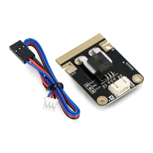 Гравітація - аналоговий датчик вимірювання струму - STK-600/M V2 - 50A DC/AC - DFRobot SEN0098-V2