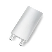Blok wodny do chłodzenia 40x80mm - aluminiowy radiator do ogniw Peltiera