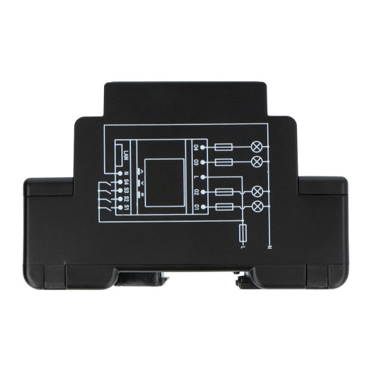 Shelly Pro 4PM - 4-канальний WiFi контролер 230 В з дисплеєм - додаток для Android / iOS